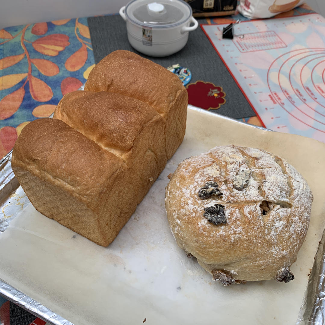 鲜奶吐司（老面法）