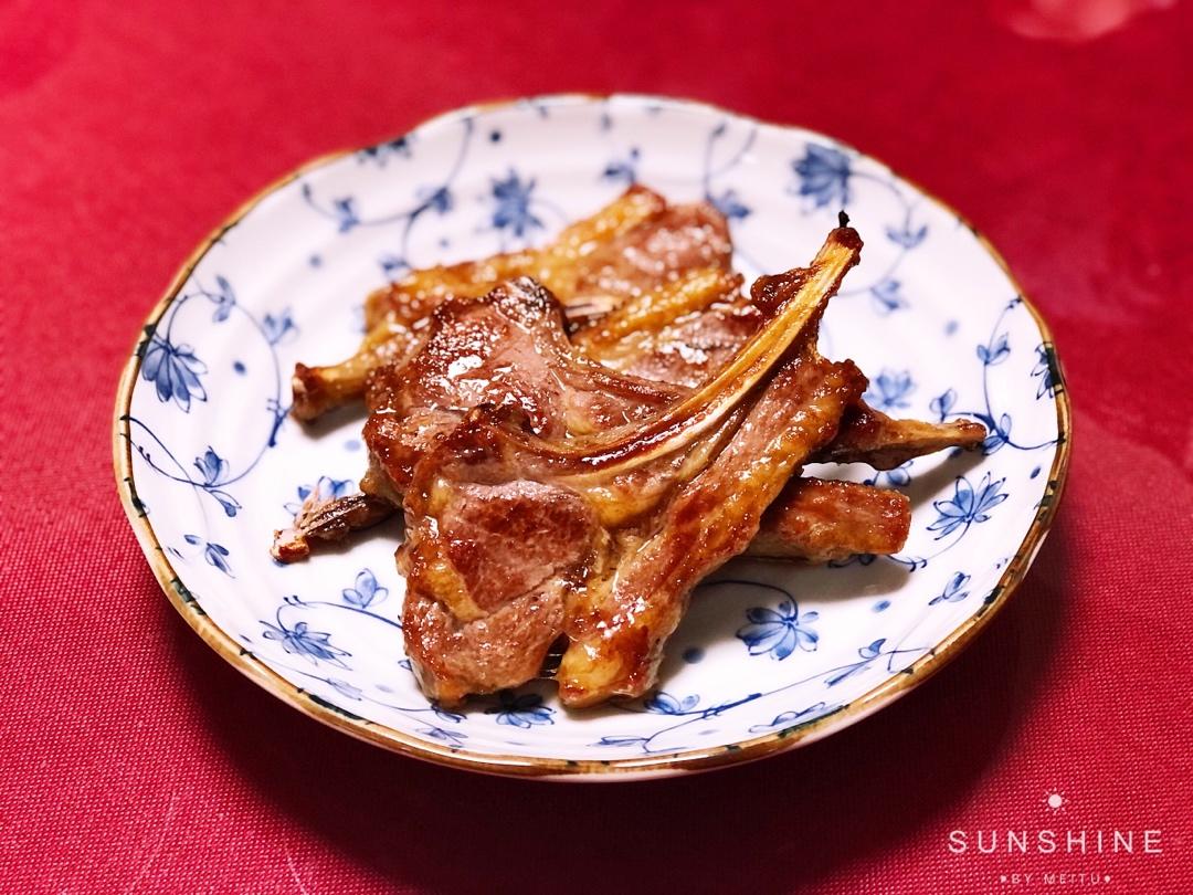 煎烤法式羊排