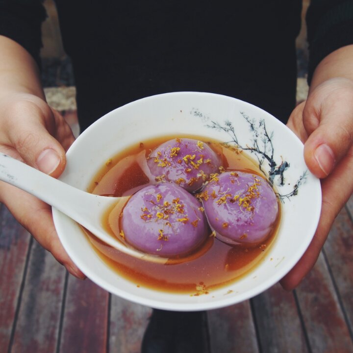 黑芝麻汤圆