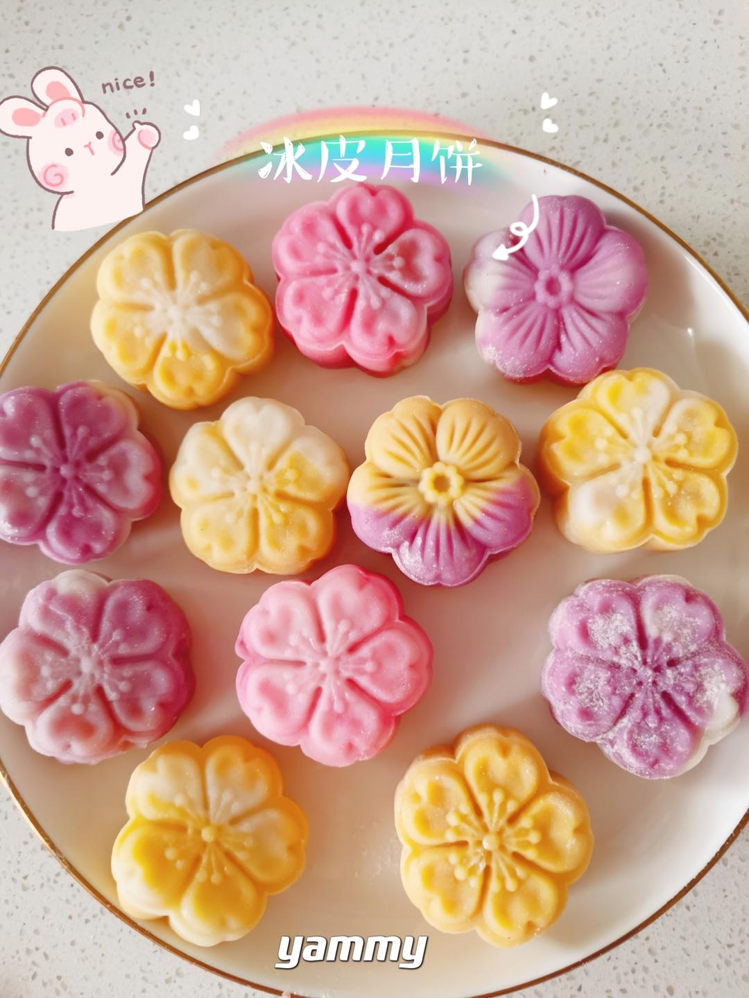 🔥芋泥脑袋看过来！芋泥冰皮月饼❗配方锁死❗