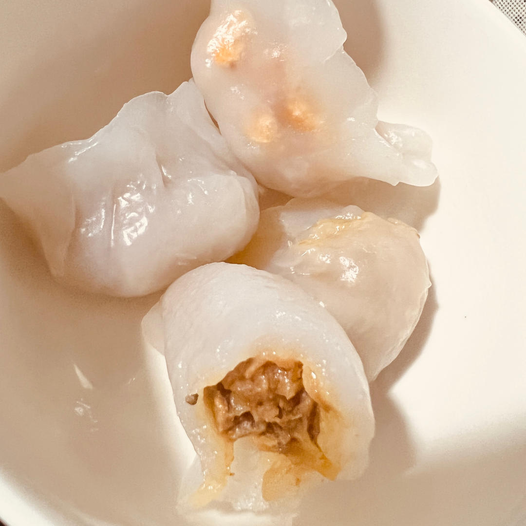 水晶虾饺，老广最爱的一盅两件