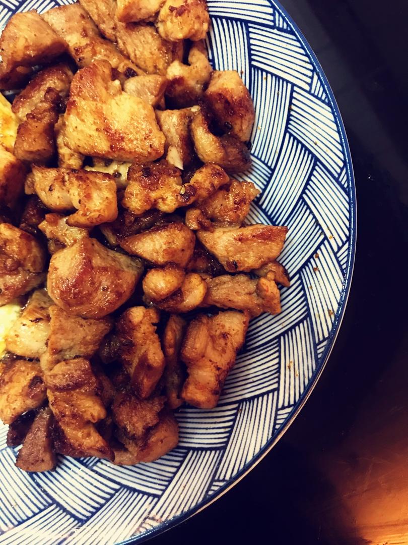 香煎梅花肉