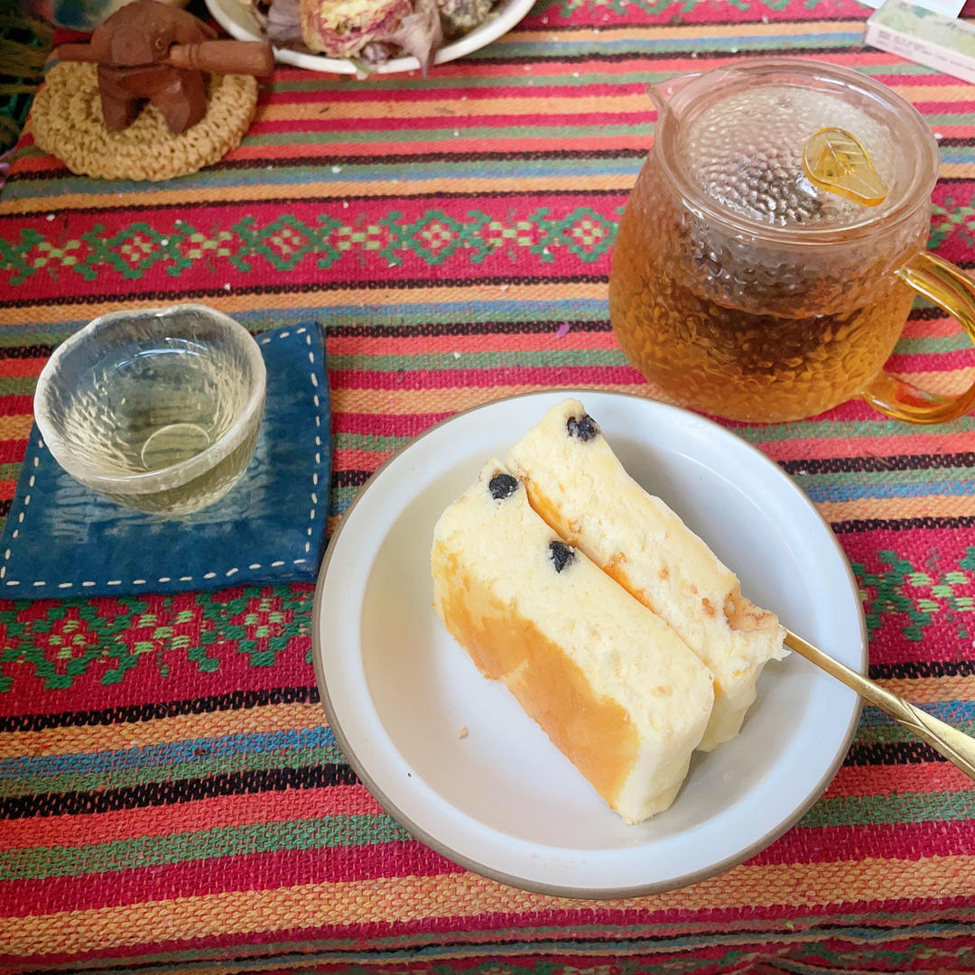 自制酸奶无油低卡伪芝士轻乳酪蛋糕