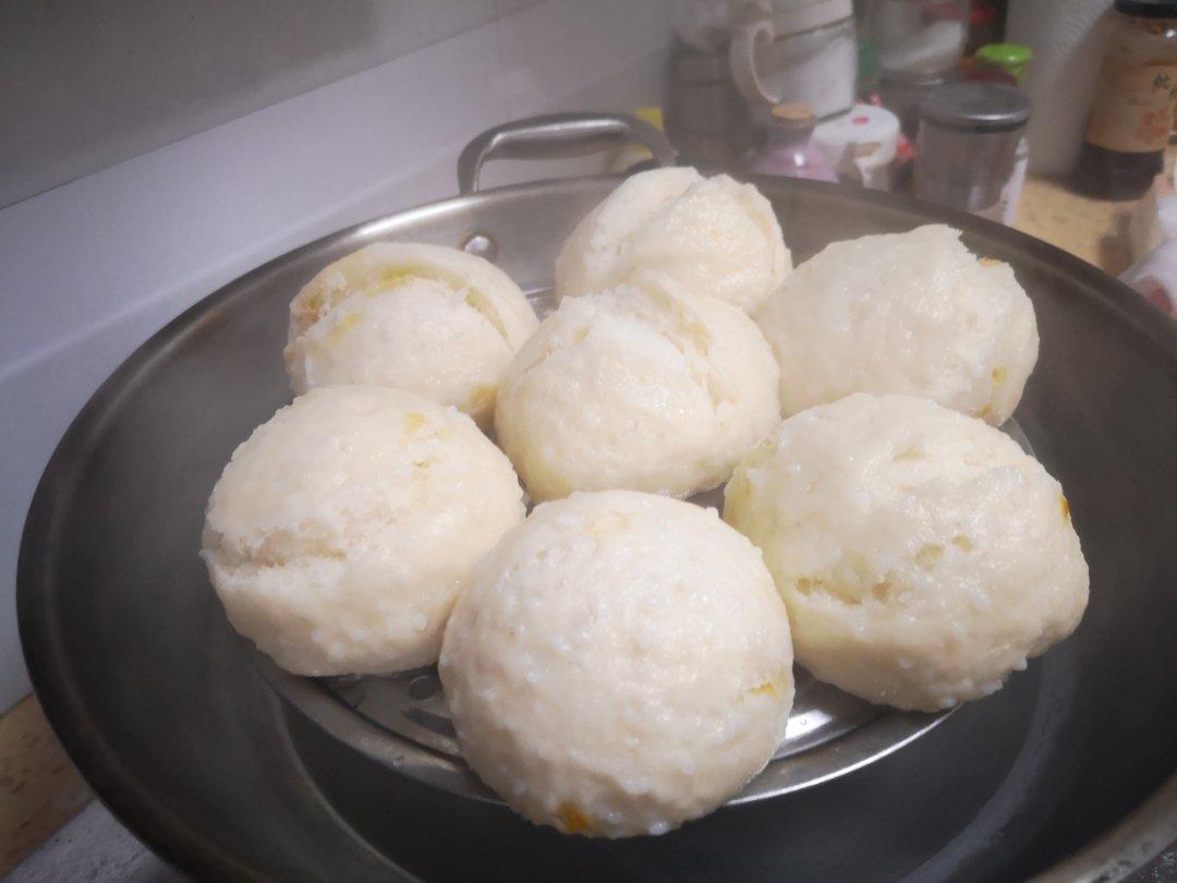 剩米饭做松软香甜馒头