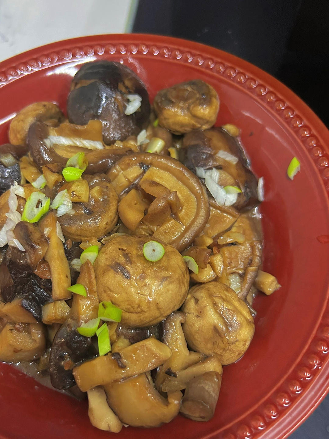 鲜嫩多汁，比鲍鱼还好吃红烧香菇