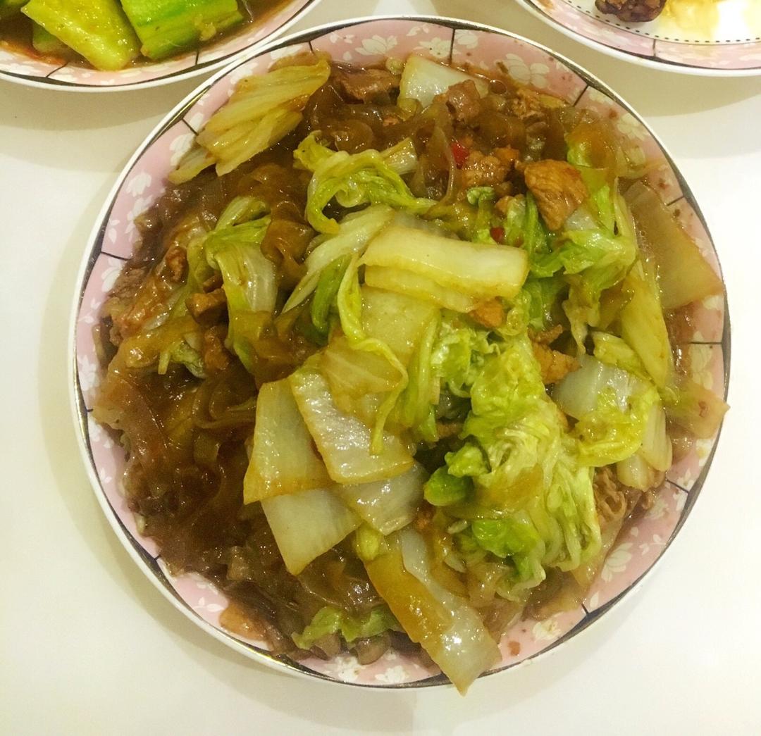 白菜炖粉条
