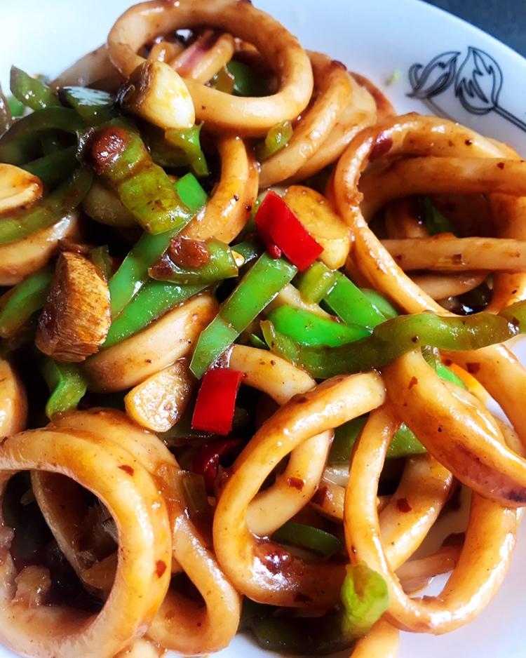 香辣鱿鱼圈