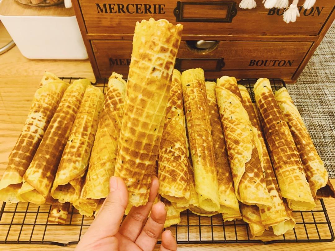 自制鸡蛋卷（少油低糖版）