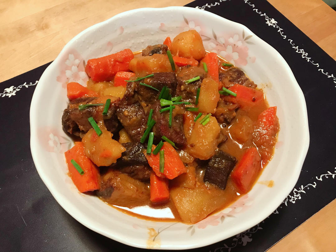 番茄土豆炖牛腩