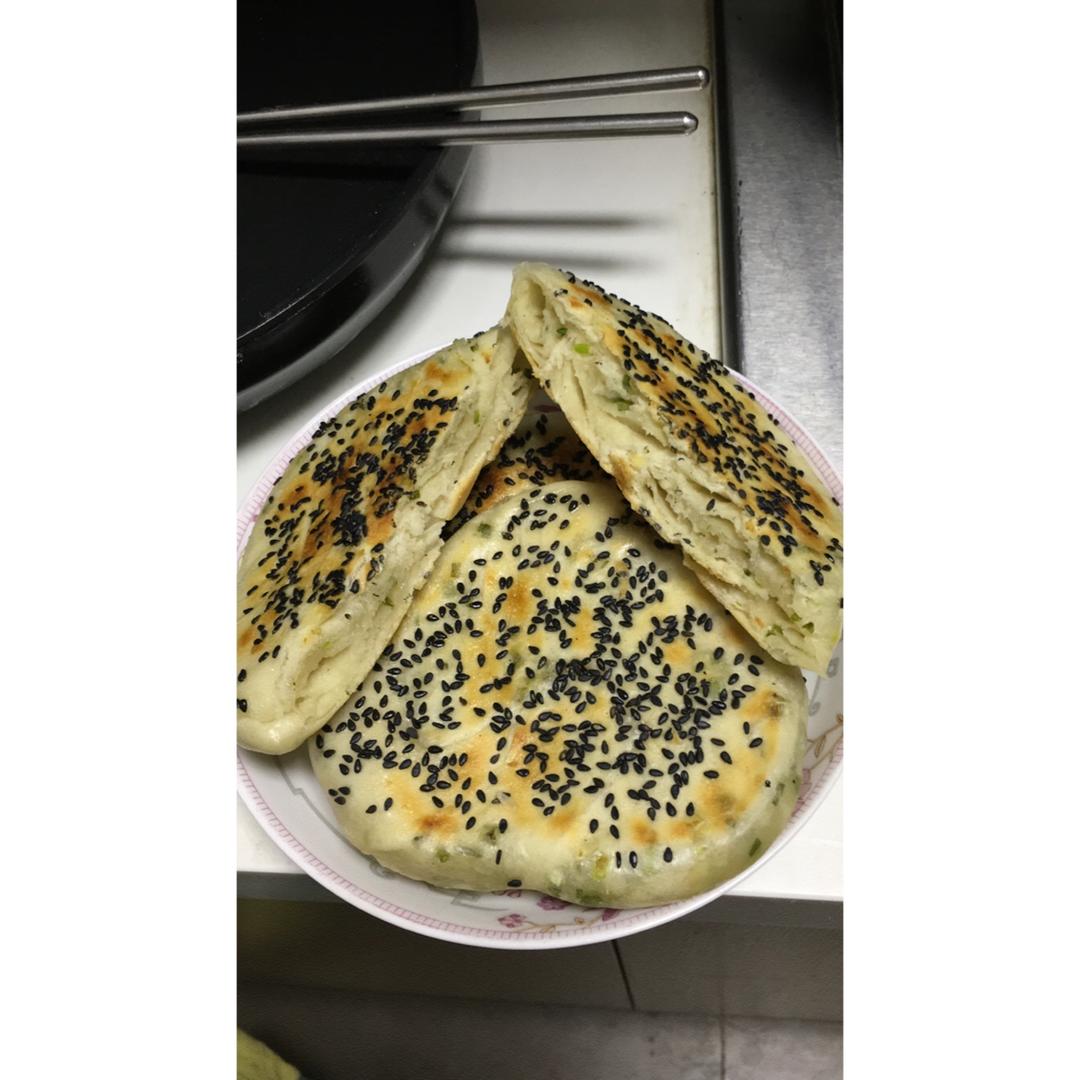 发面葱油酥饼