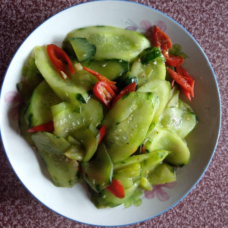 清炒黄瓜