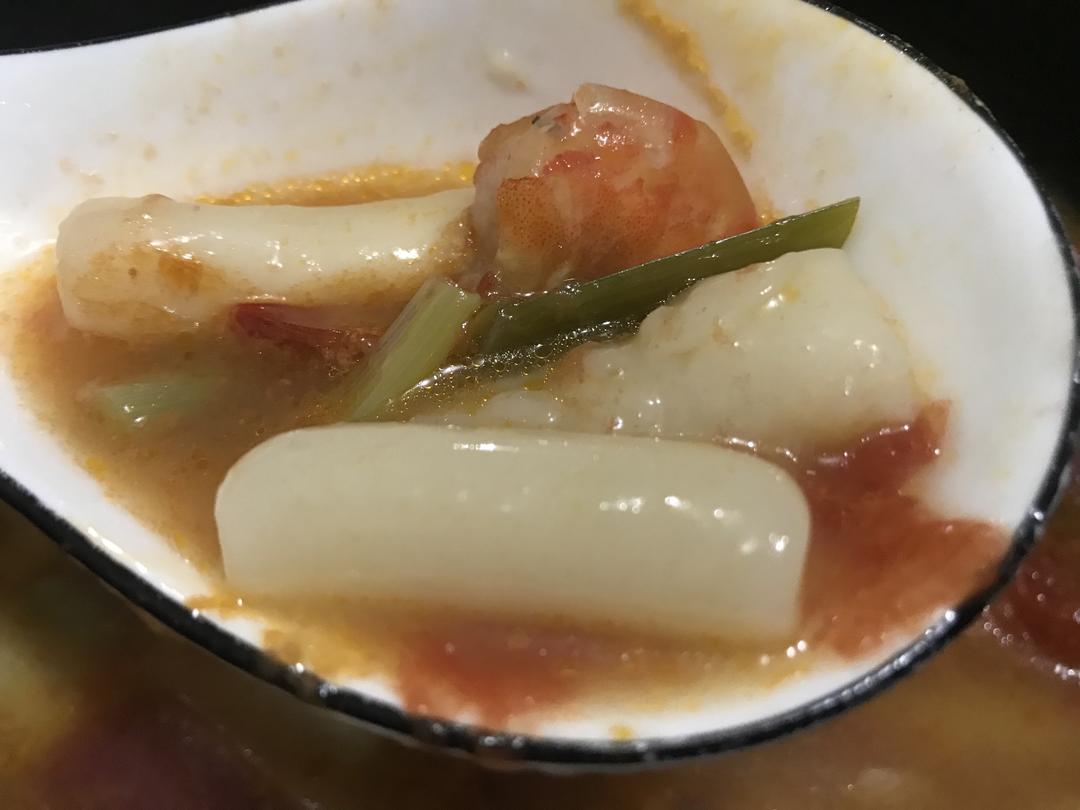 简单快手年糕汤