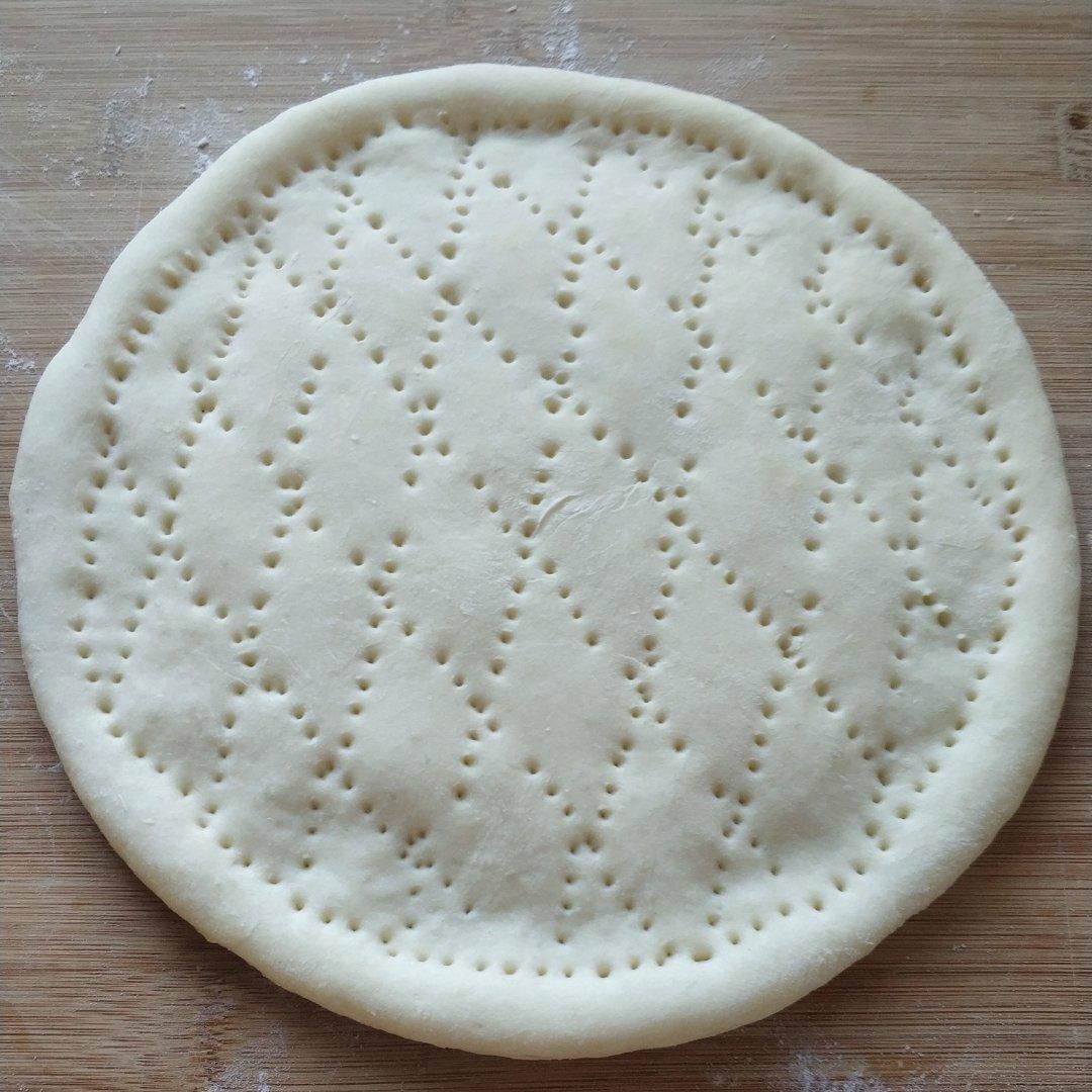 8寸披萨饼皮做法（🉑️厚🉑️薄，🉑️脆🉑️软）4张