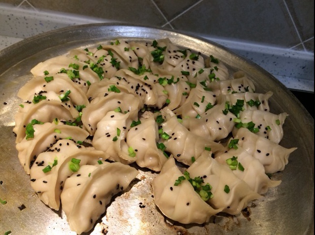 脆皮芝麻煎饺