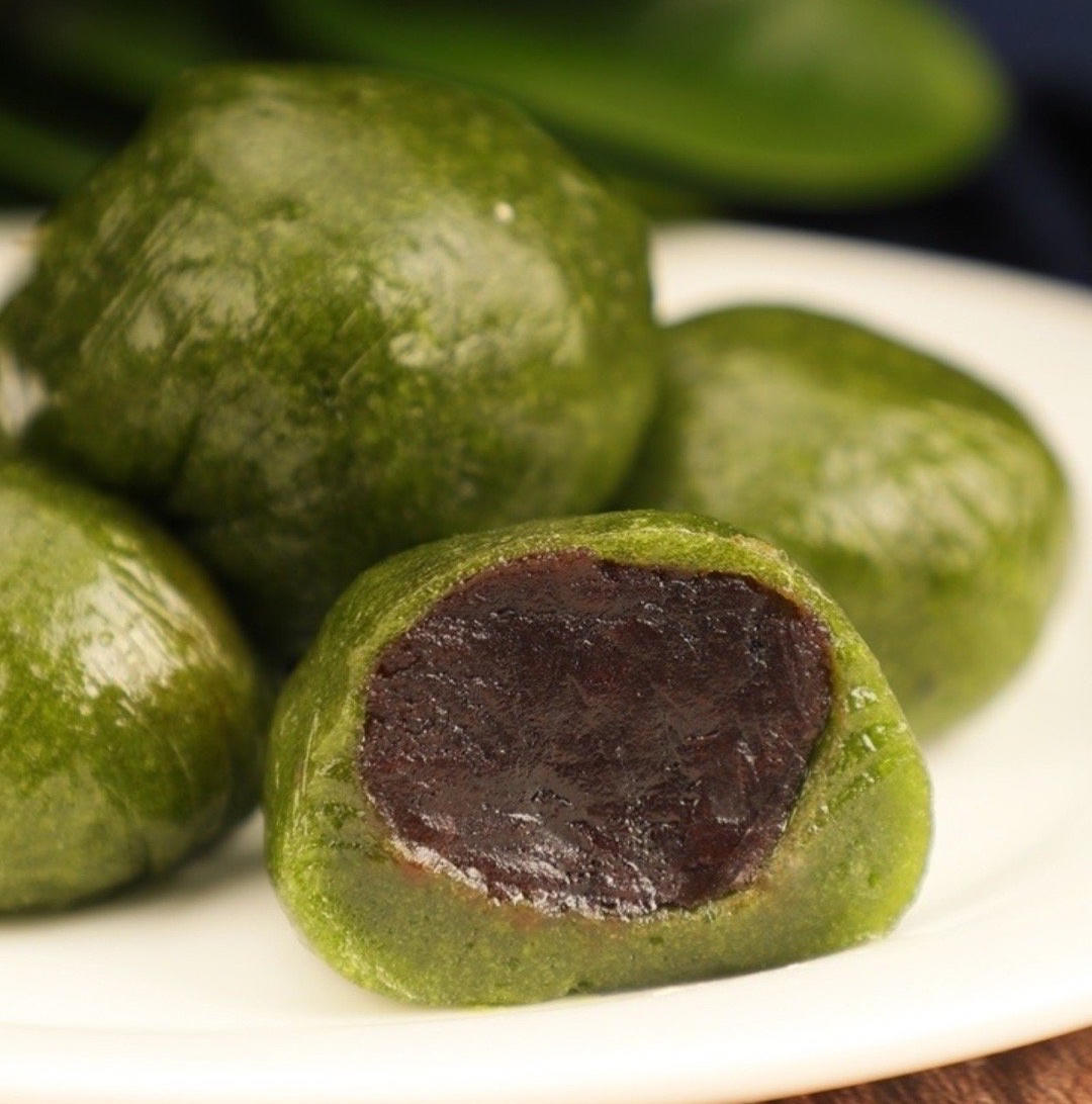 百吃不厌的豆沙青团 x 博世破壁机/博世打蛋器