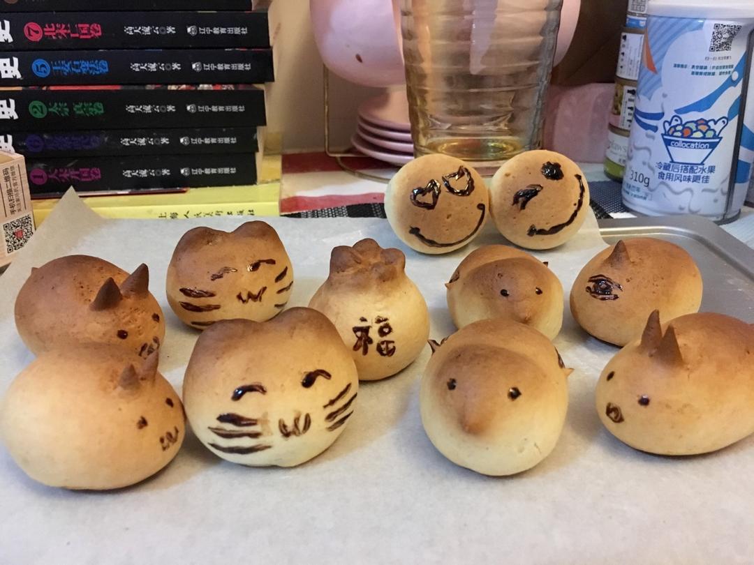无敌萌的宝宝点心 - 卡通烧果子