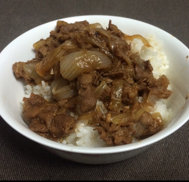 吉野家牛肉饭（牛丼）