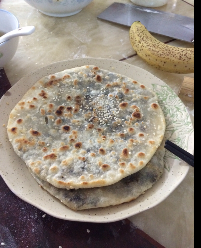 梅干菜猪肉烧饼