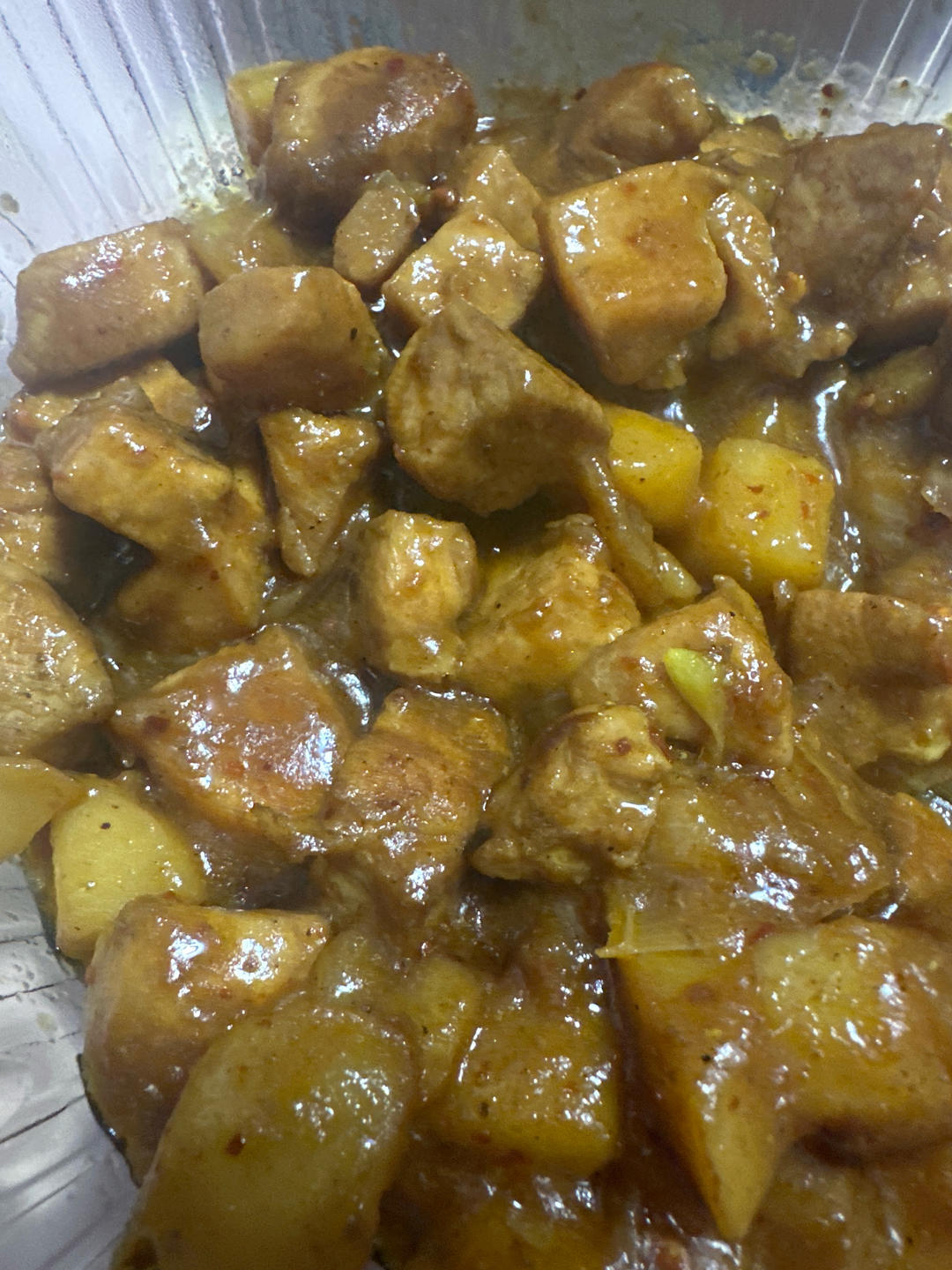 咖喱土豆鸡块