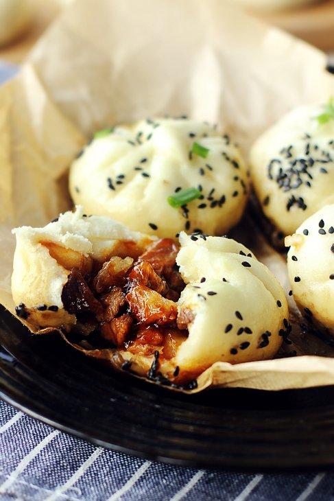 【叉烧包】南方肉包第一名，松软香浓肉味足！