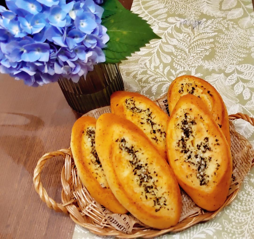 【复刻山姆蒜香乳酪软法面包】香气天花板！