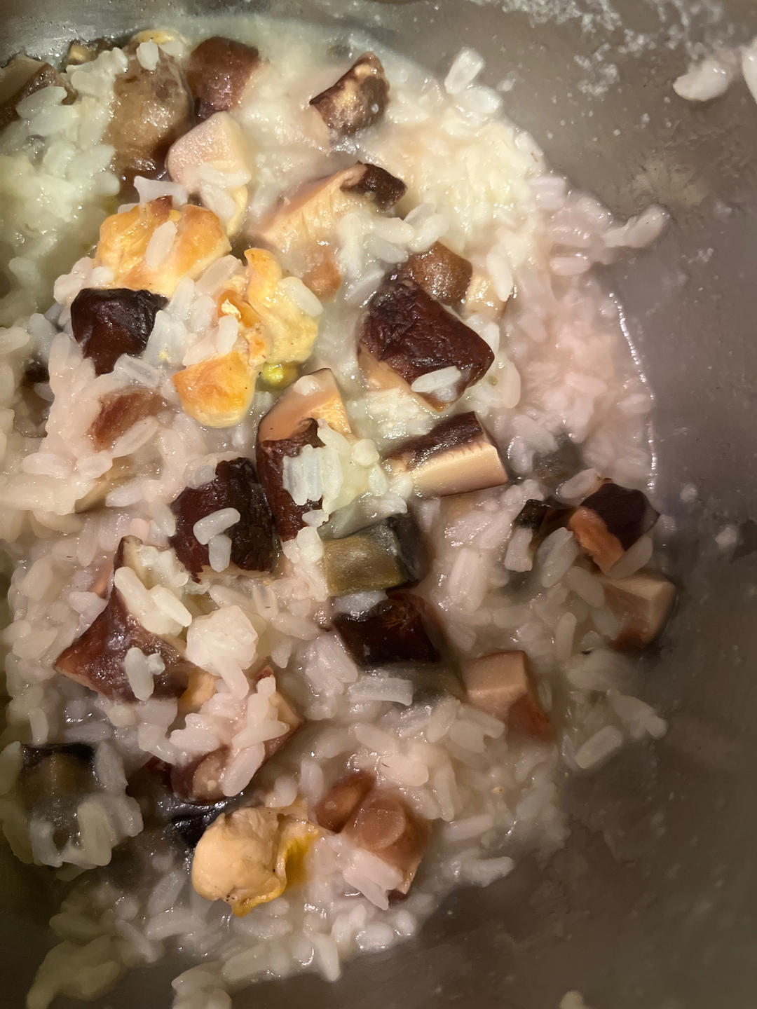 皮蛋鸡肉粥