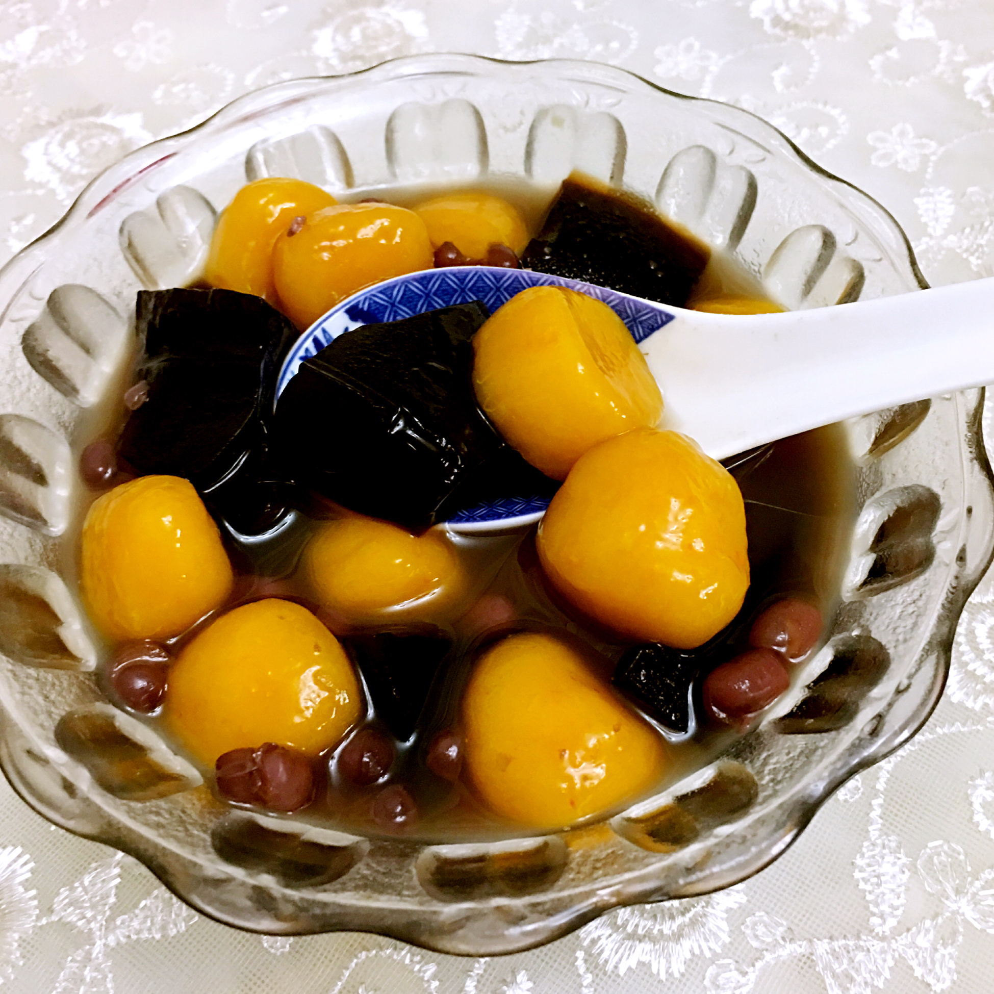 芋圆红豆沙