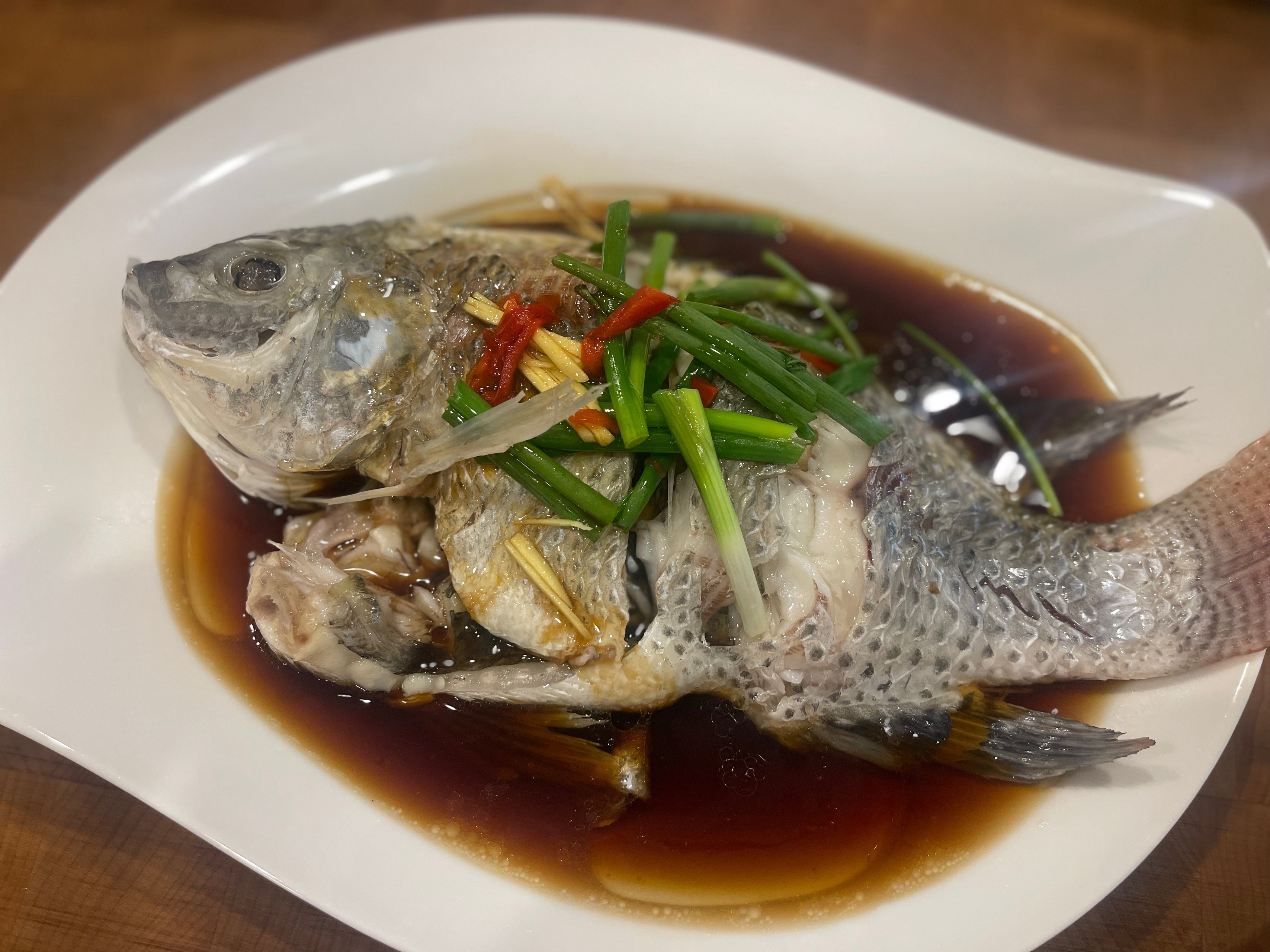 海鲜酒家的三种鱼做法：清蒸&豉汁&香煎