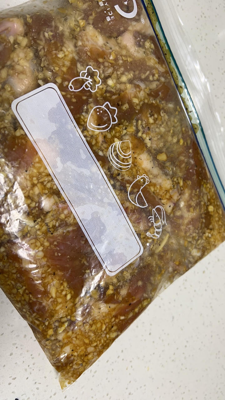 蒜香排骨（空气炸锅版）