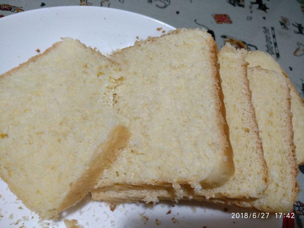 老面包土司！（普通面粉，植物油也可以做出好面包！小时候的味道。。。）
