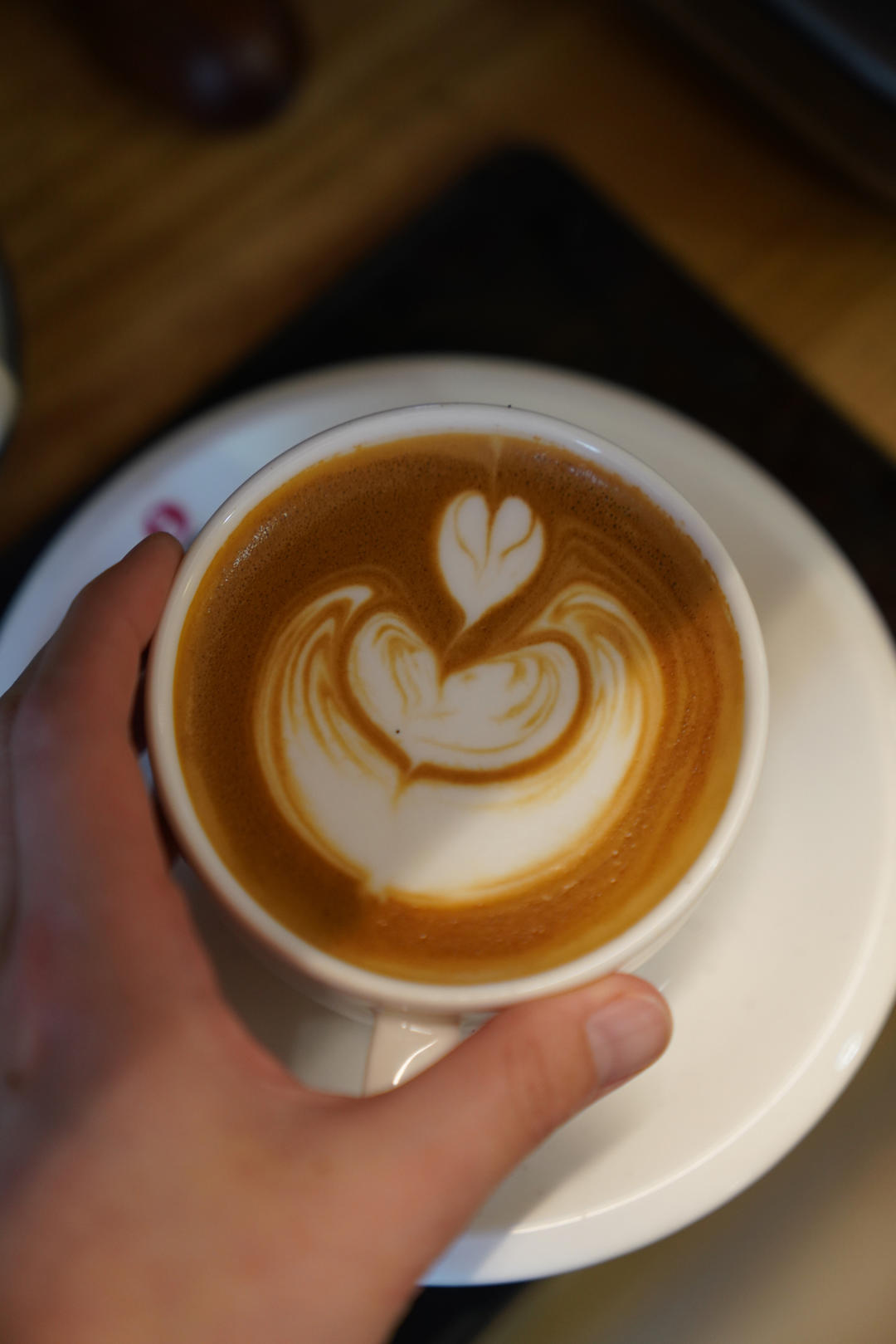 每天练一杯咖啡拉花