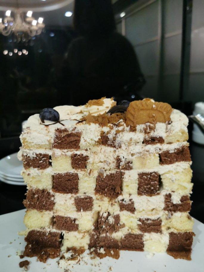 太妃组+浓情太妃棋格蛋糕