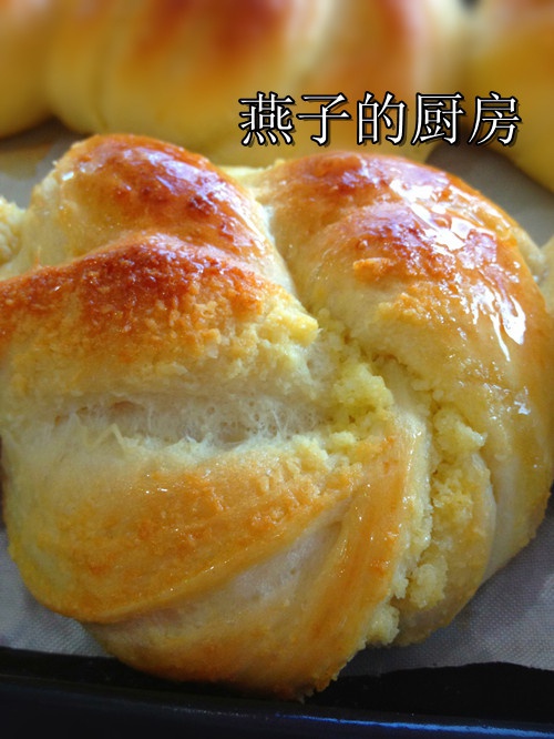 椰蓉卷--中种法 超详细的做法图