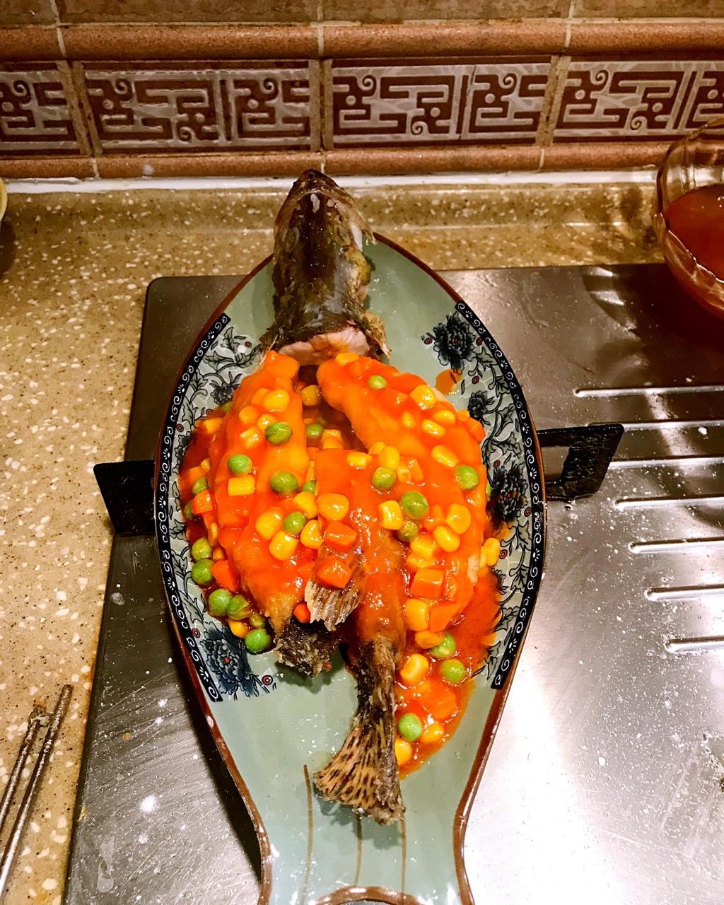 年菜必学【松鼠桂鱼】，给你多动图食谱，不信你学不会！（孔瑶原创食谱）
