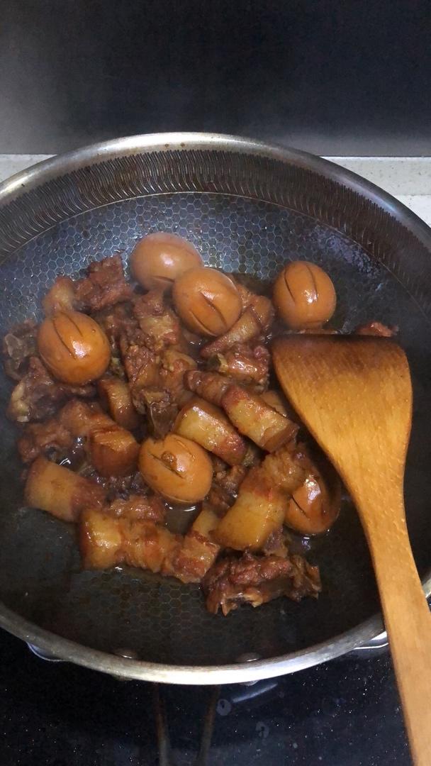 其实也不是很难的红烧肉烧蛋