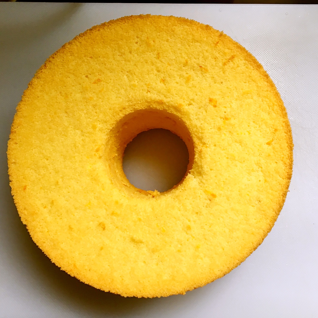 软嫩Q弹，橙香十足——香橙戚风