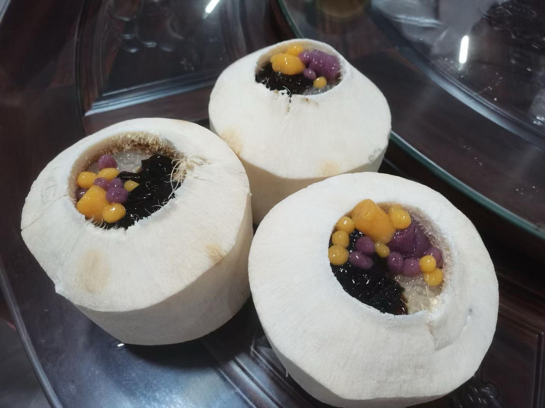 想要做出完美的嫩滑椰子冻🥥记住这个比例就对了