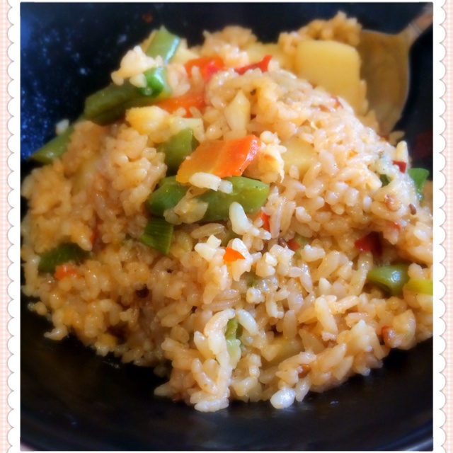 土豆焖饭（电饭锅版）