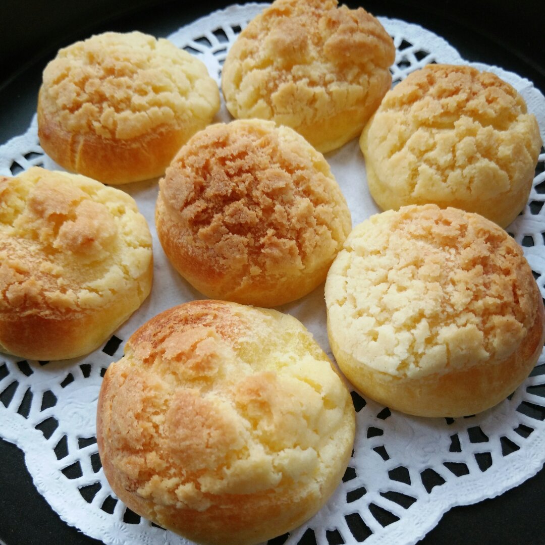 十分美味的酥皮泡芙
