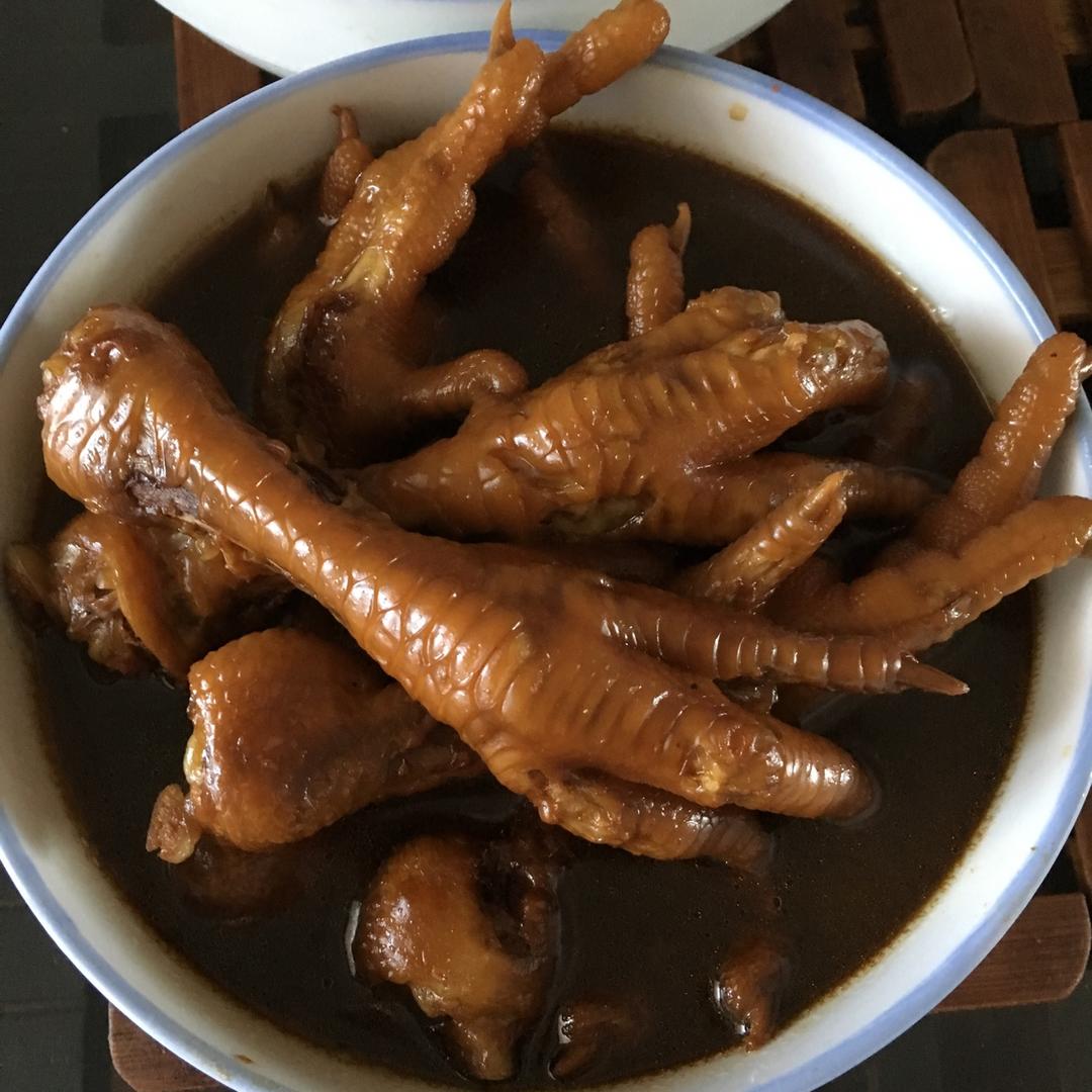 秘制红烧鸡爪