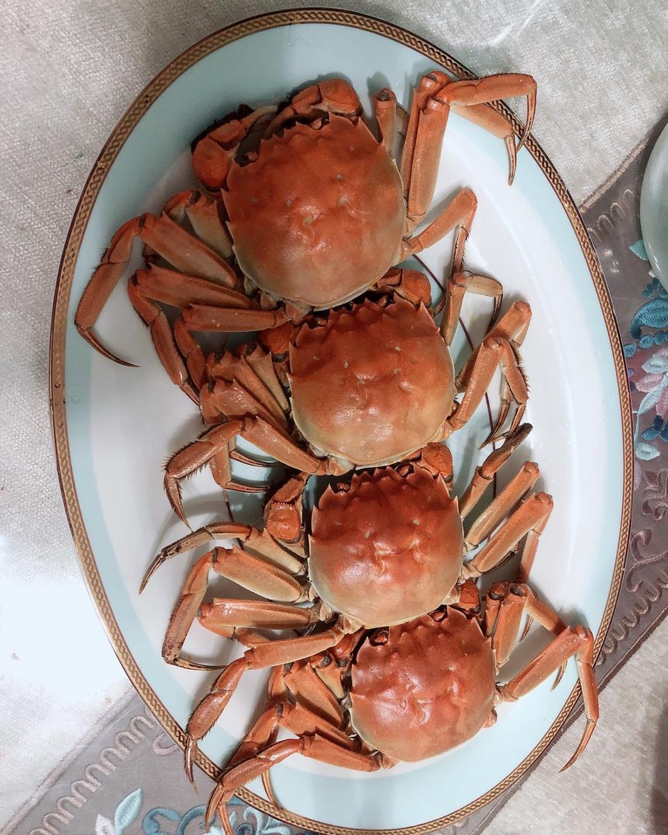 清蒸大闸蟹