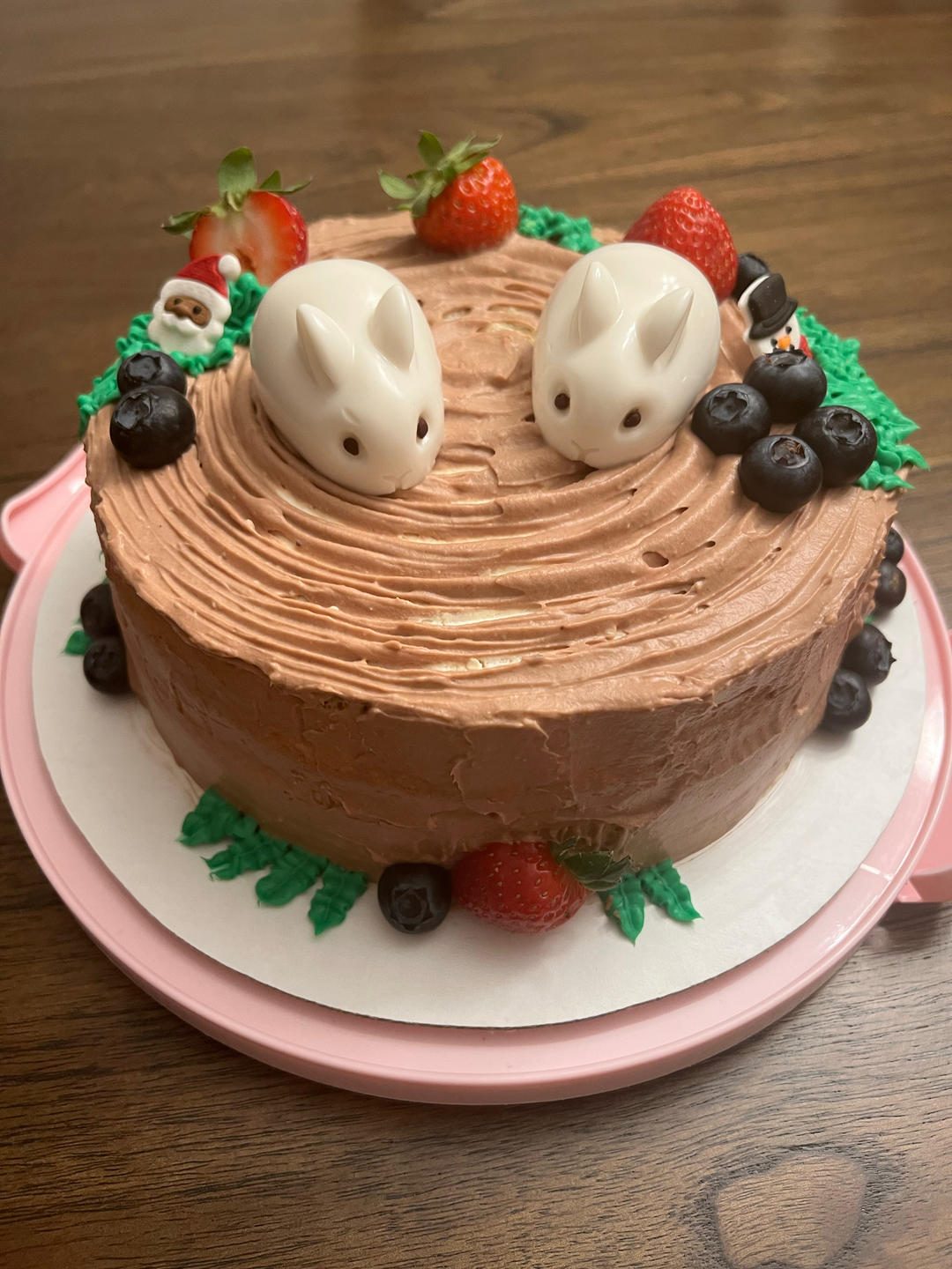 网红Q弹小兔子慕斯