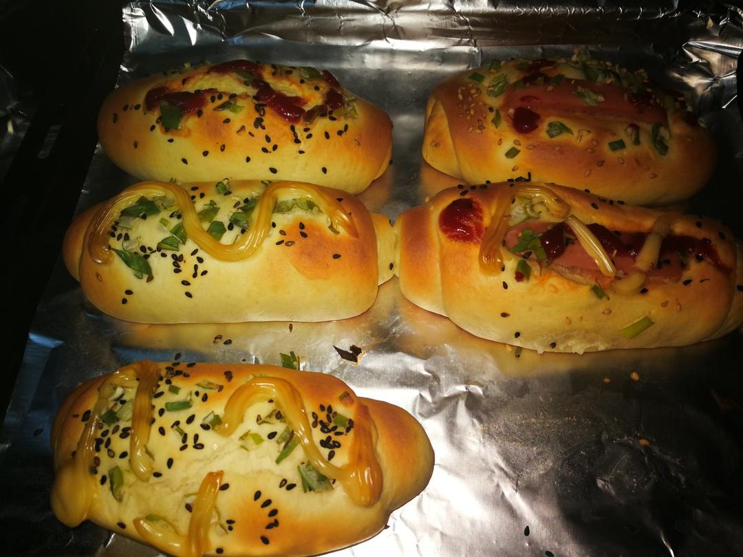 一次性发酵葱香芝士软包