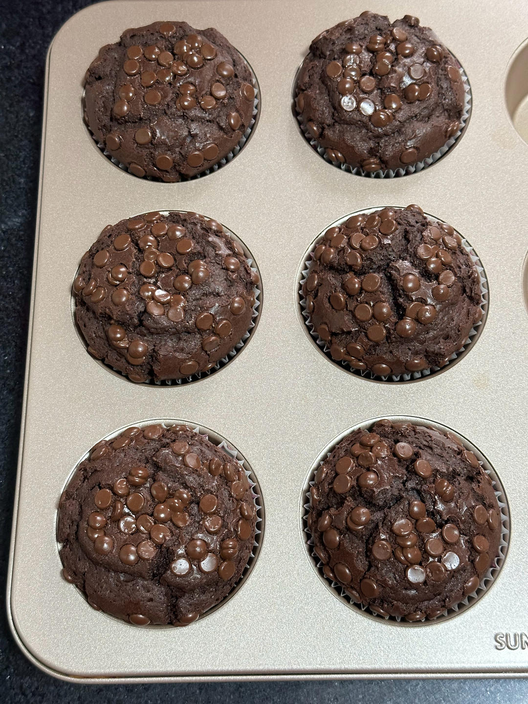 在家做巧克力蘑菇头麦芬蛋糕🍫
