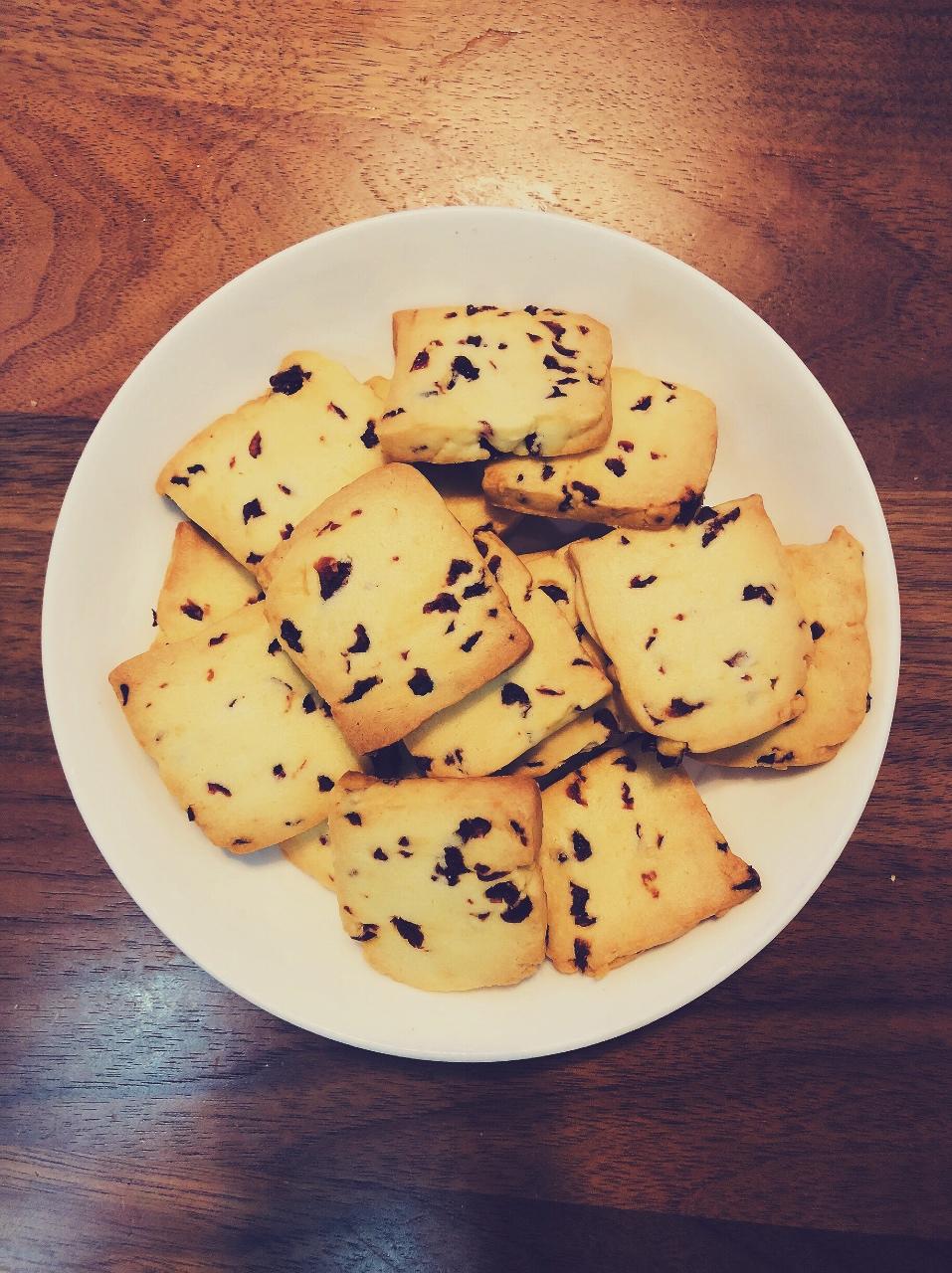 酥到骨子里蔓越梅饼干