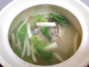 鱼头🐟豆腐青菜汤🍲的做法 步骤8