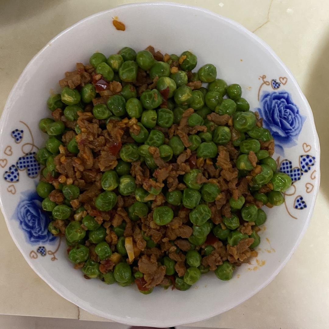 快手菜 青豆炒肉