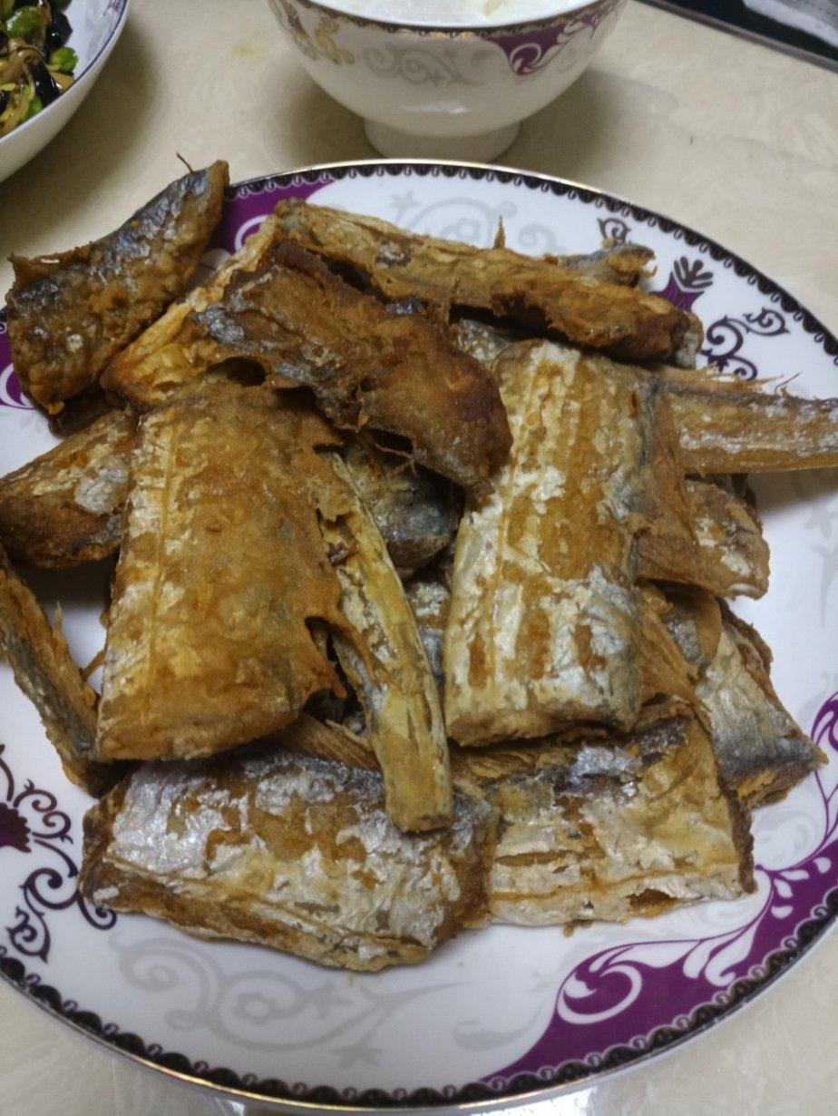 干炸带鱼