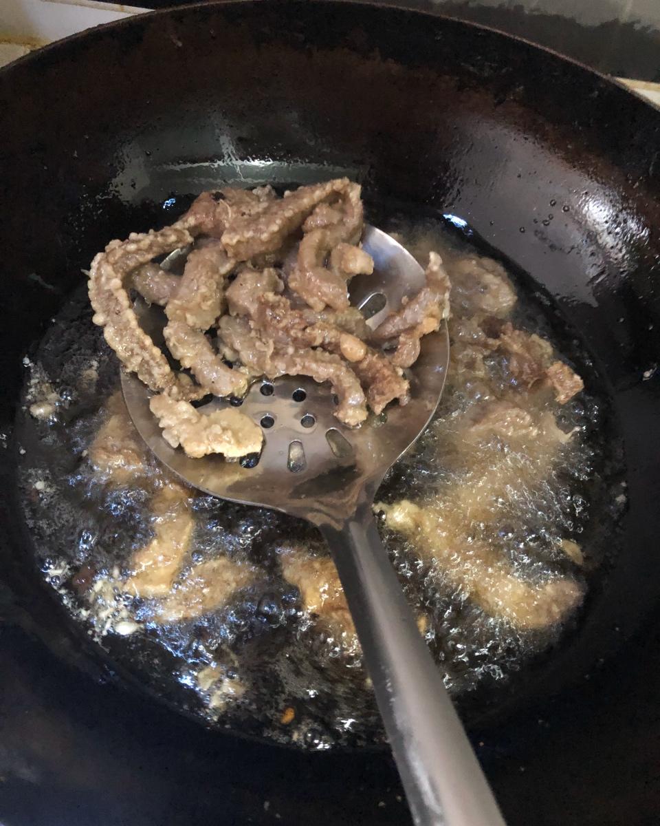 焦溜肉段 清真