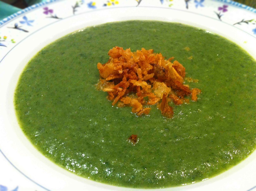 菠菜浓汤